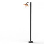 Belcour 04 | Wegeleuchte – klassische Außenbeleuchtung mit Kupferdeckel